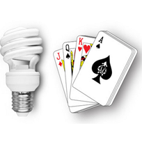 CFL LIGHT PLAYING CARDS
